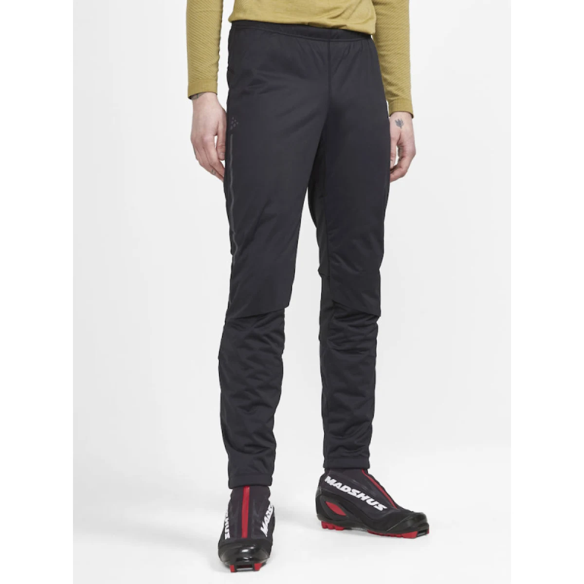 Pánske zateplené bežecké legíny CRAFT STORM BALANCE TIGHTS M-999000-Black · záber 2