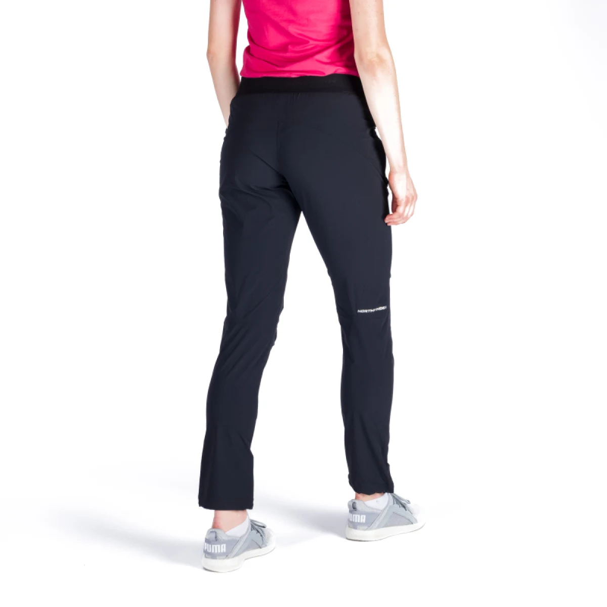 Dámske turistické nohavice NORTHFINDER RAQUEL-269black · záber 3