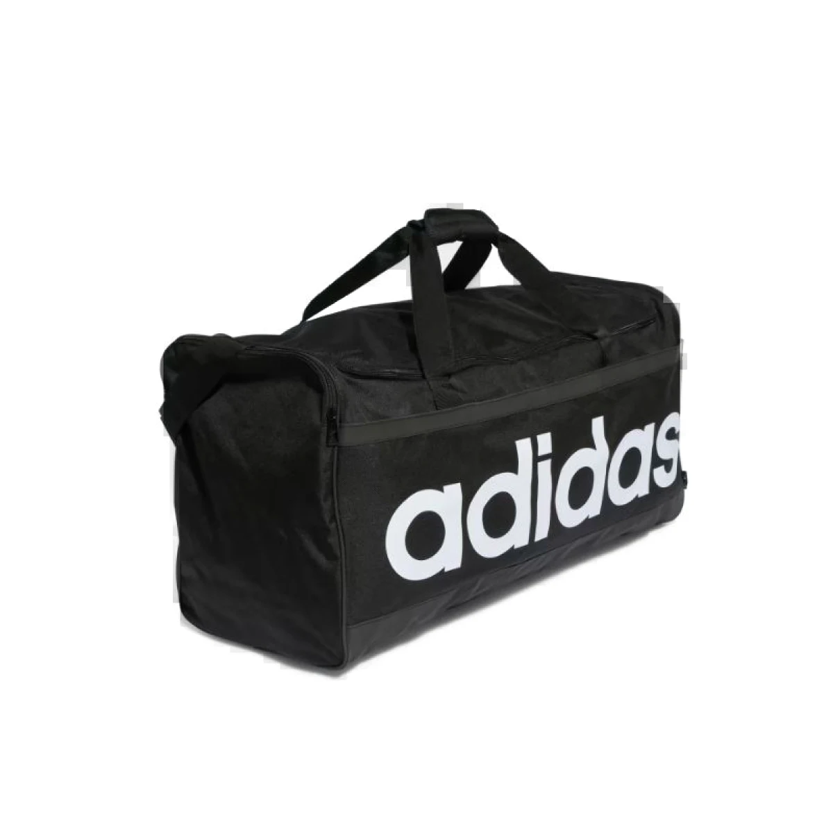 Cestovná taška ADIDAS LINEAR DUFFEL L BLACK WHITE · záber 2