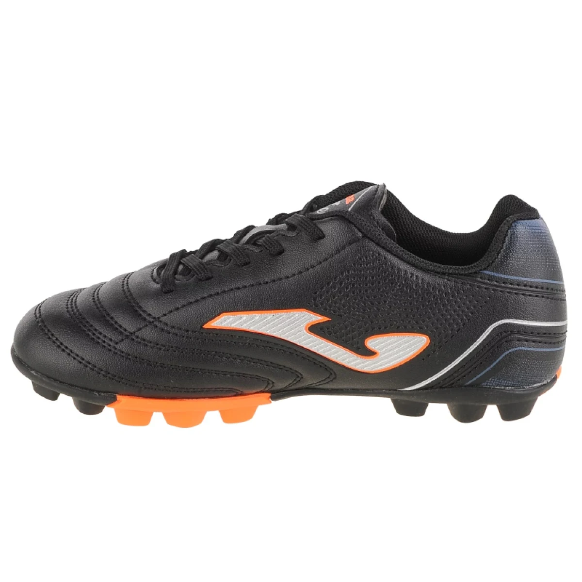 Chlapčenské futbalové kopačky outdoorové JOMA Toledo Jr HG black orange · záber 2