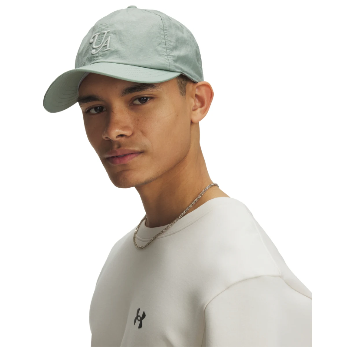 Pánska šiltovka UNDER ARMOUR M Sportstyle Nylon Snapback-GRN · záber 3