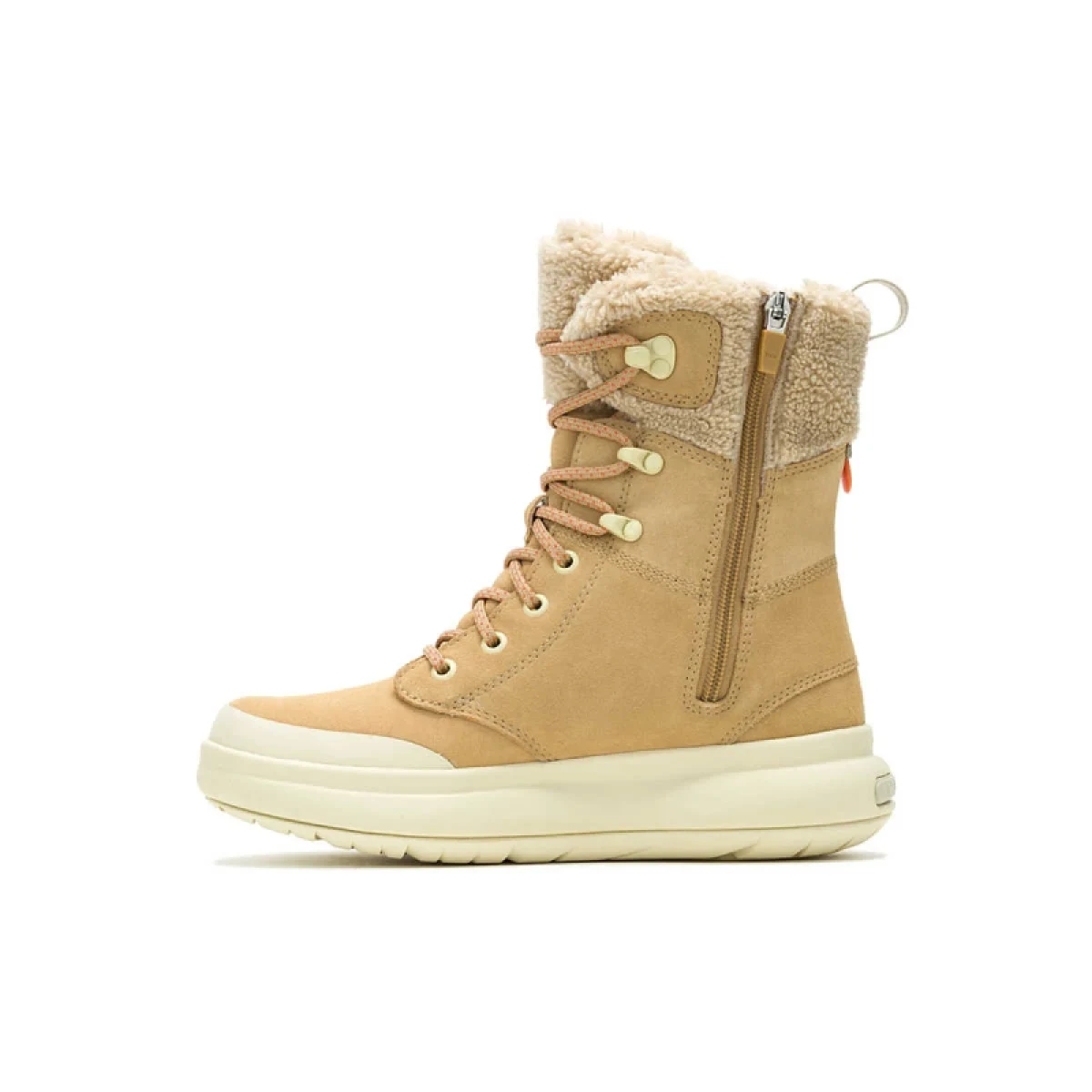 Dámske vysoké zimné topánky MERRELL Marquette Ws Thermo Tall Zip WP tan · záber 2