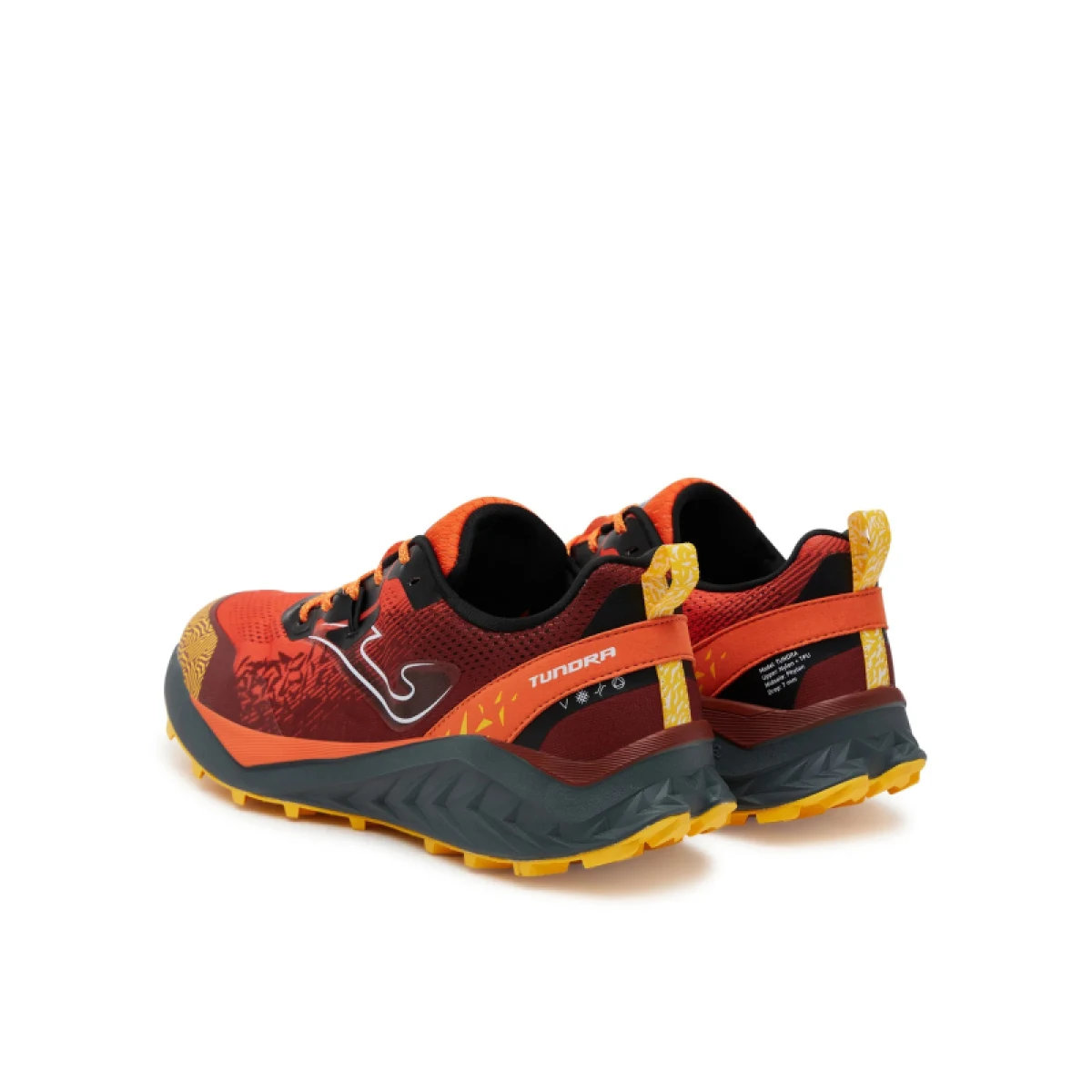 Pánska bežecká trailová obuv JOMA Tundra 2508 M red · záber 4