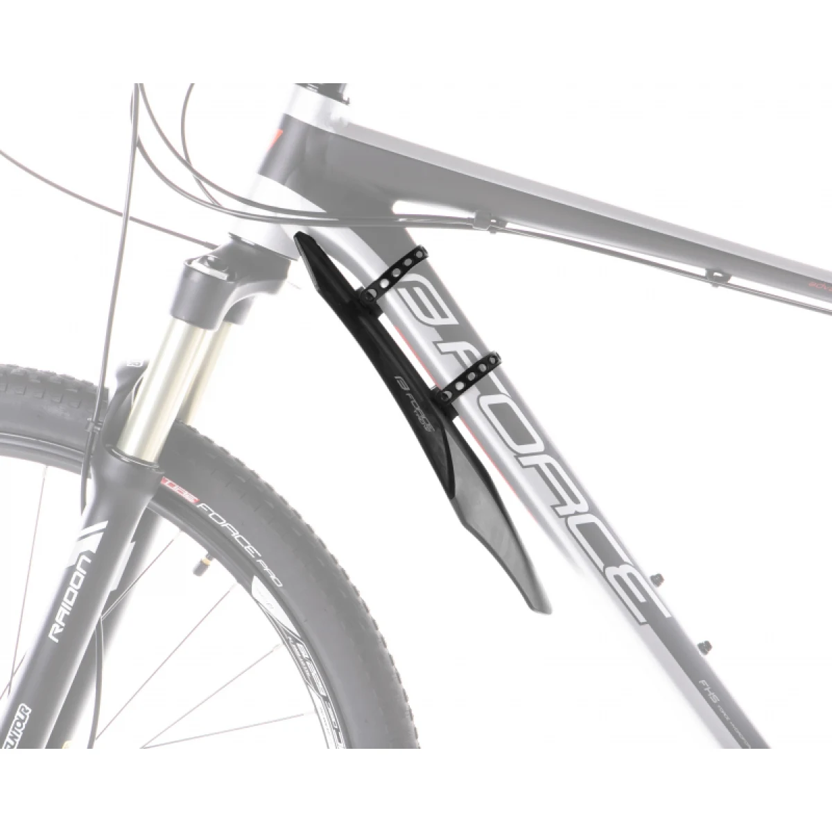 Blatník na bicykel FORCE TROW UNDERFRAME RUBBER HOLDER · záber 2