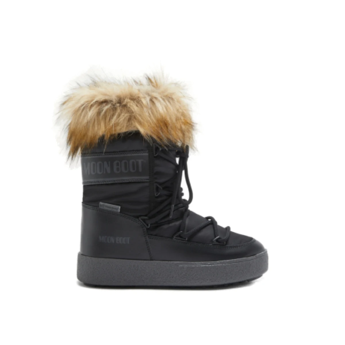 Dámske členkové zimné topánky MOON BOOT MB LTRACK MONACO LOW WP-N001 BLACK · záber 1