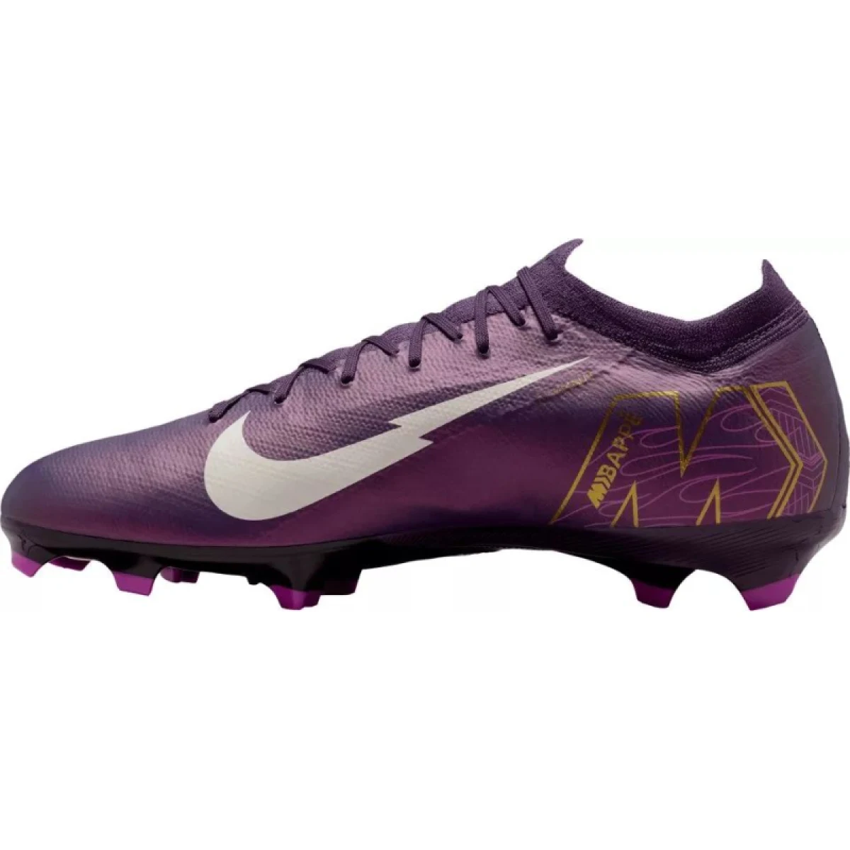 Pánske futbalové kopačky outdoorové NIKE Mercurial Vapor 16 Pro KM M FG grand purple pale ivory · záber 2