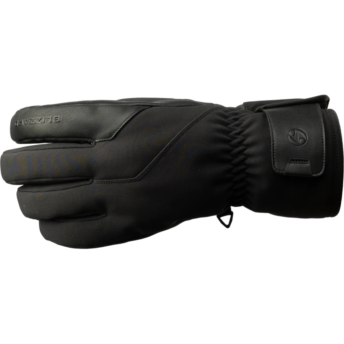 Lyžiarske rukavice BLIZZARD Force ski gloves, black · záber 2
