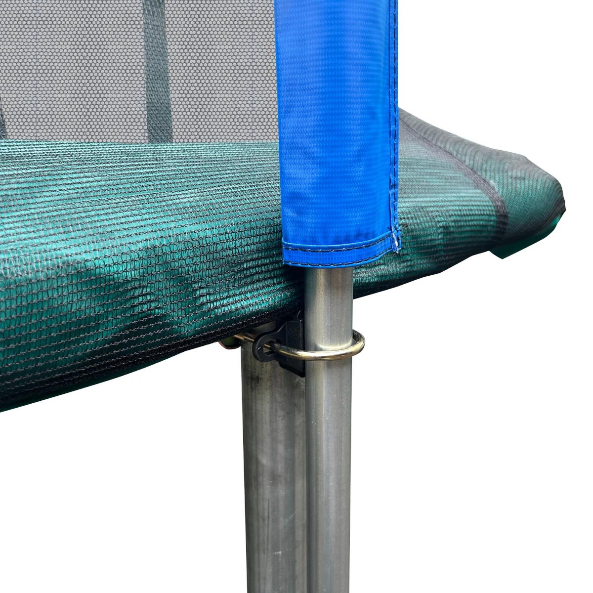 SET trampolína MASTER 300 x 210 cm + ochranná sieť + schodíky · záber 4