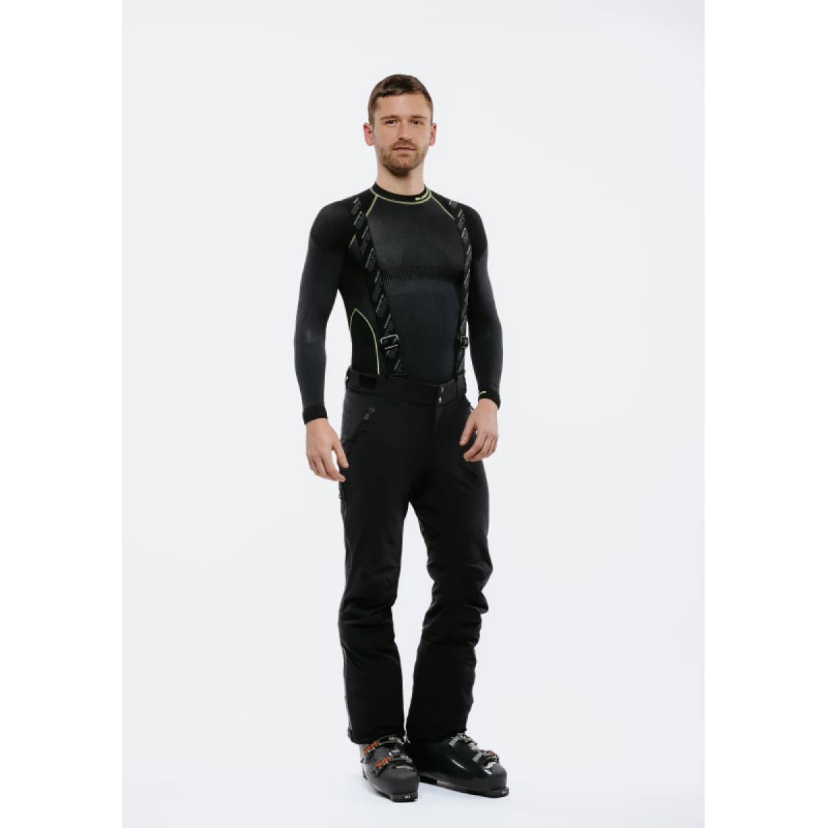 Pánske lyžiarske zateplené nohavice BLIZZARD Ski Pants Lofer, black · záber 4