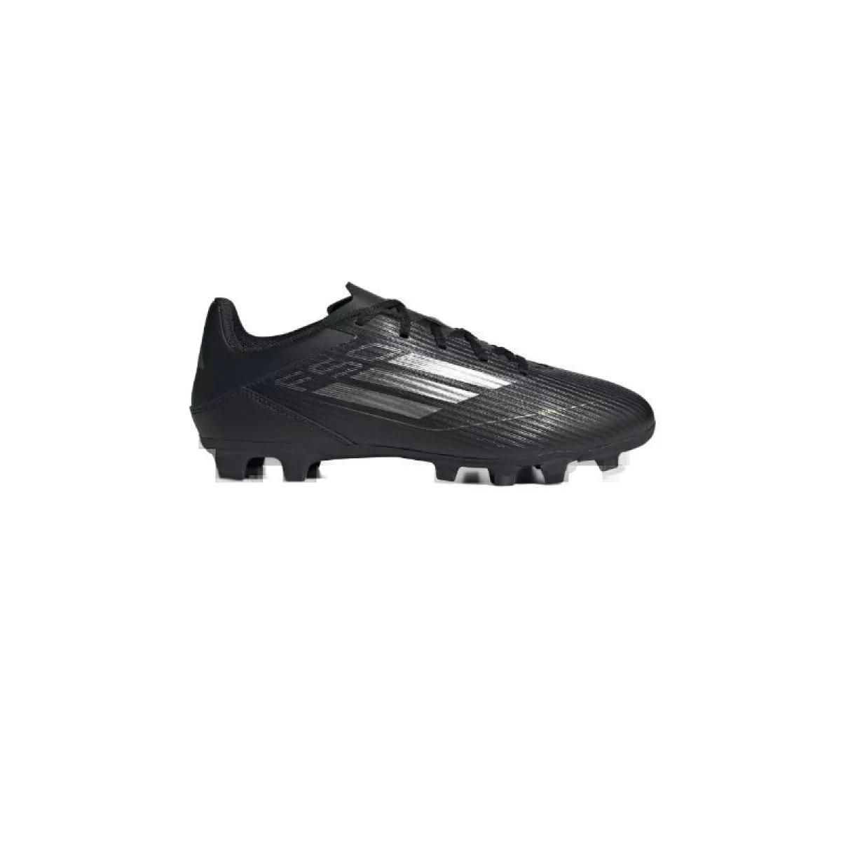 Pánske futbalové kopačky outdoorové ADIDAS F50 Club M FG core black iron metalic gold metalic · záber 2
