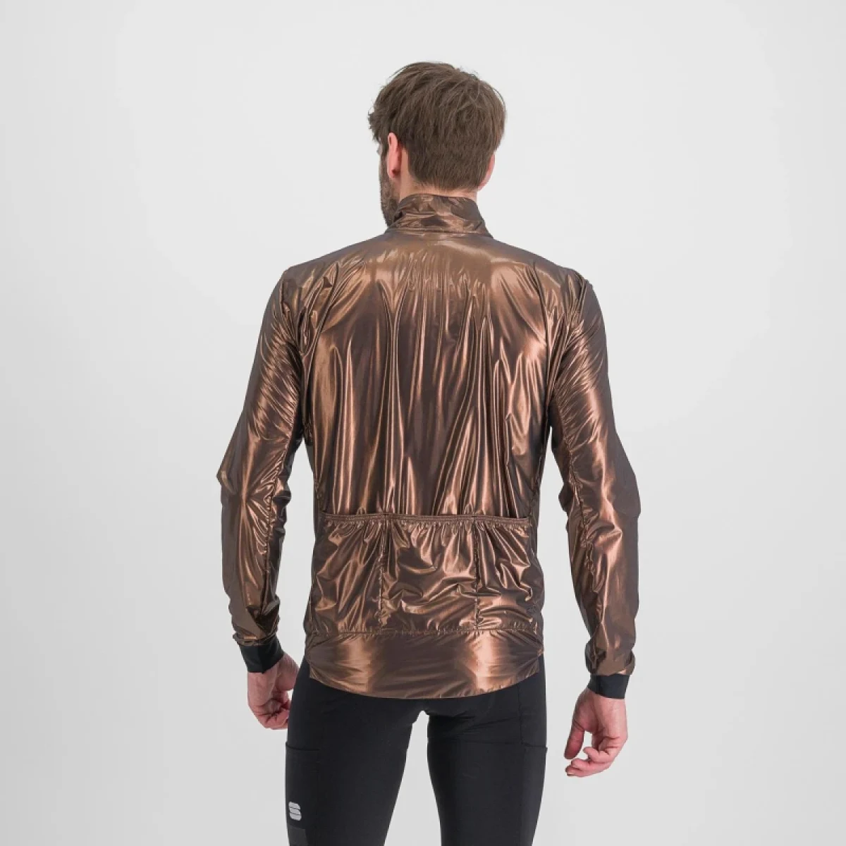 Pánska cyklistická bunda SPORTFUL Giara packable jacket, metal bronze · záber 3