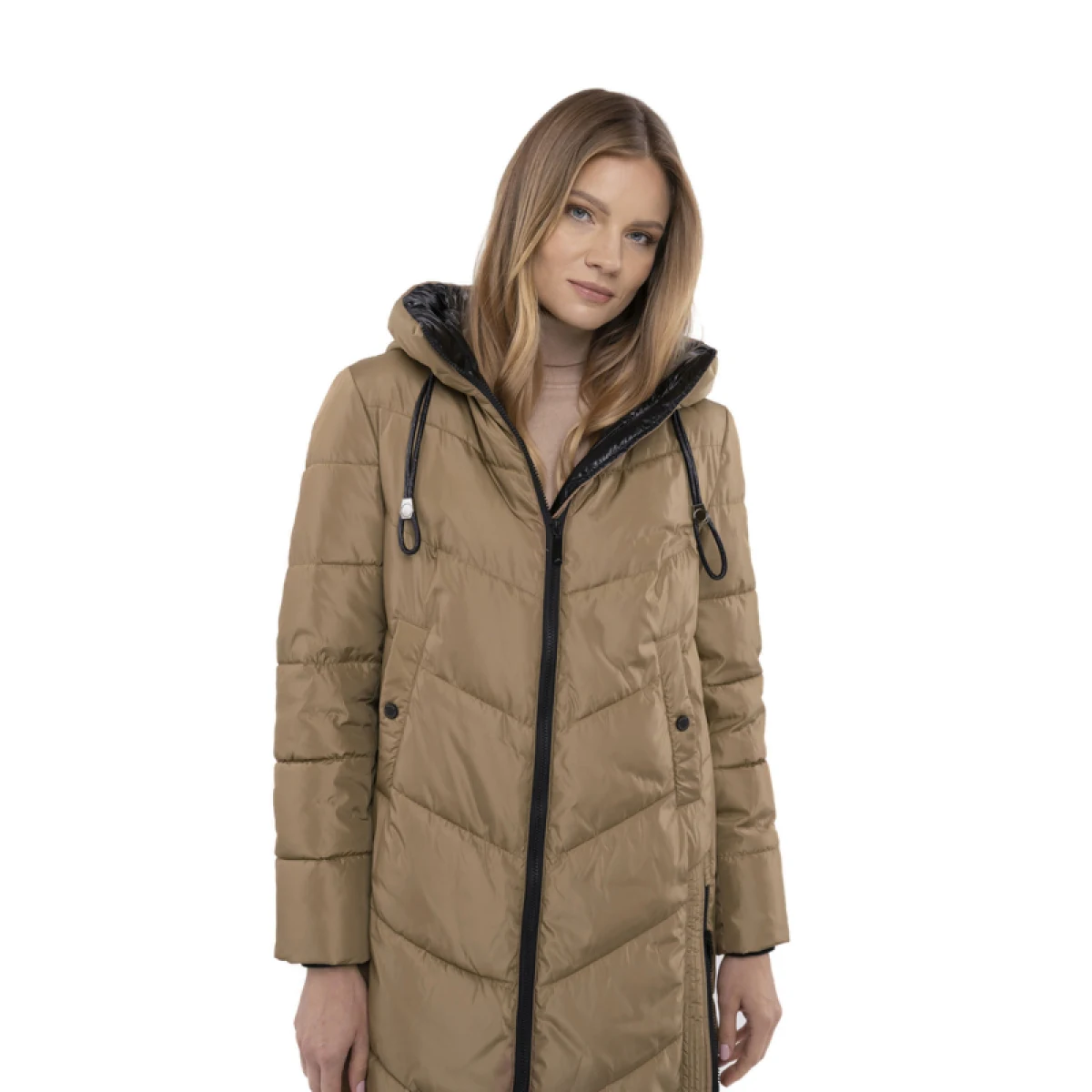 Dámska bunda VOLCANO J-MONACO-202-CAMEL · záber 2