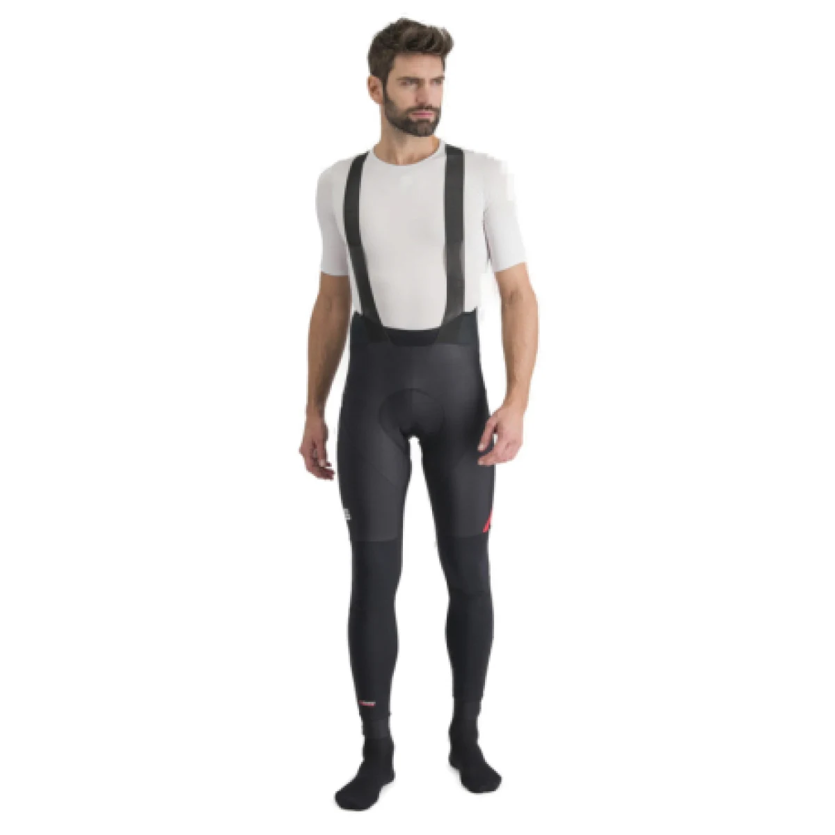Pánske cyklistické nohavice SPORTFUL Fiandre bibtight, black · záber 1