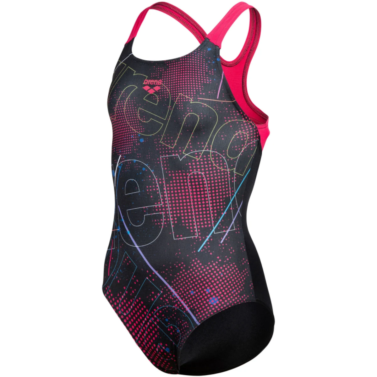 Dievčenské plavecké jednodielne plavky ARENA GALACTIC SWIMSUIT SWIM PRO BACK · záber 5