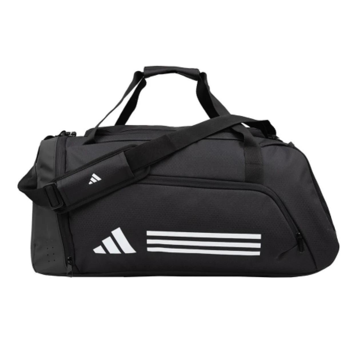Cestovná taška ADIDAS TR DUFFLE M BLACK WHITE · záber 1