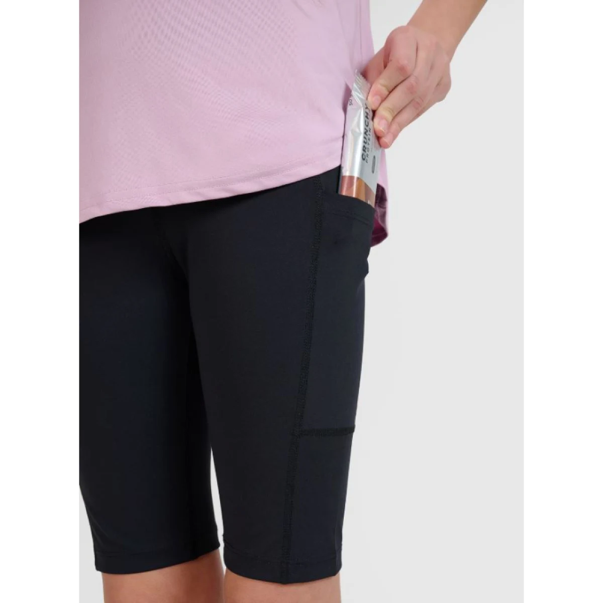 Dievčenské tréningové kraťasy 4F JUNIOR SHORTS FNK F0857-20S-DEEP BLACK · záber 5