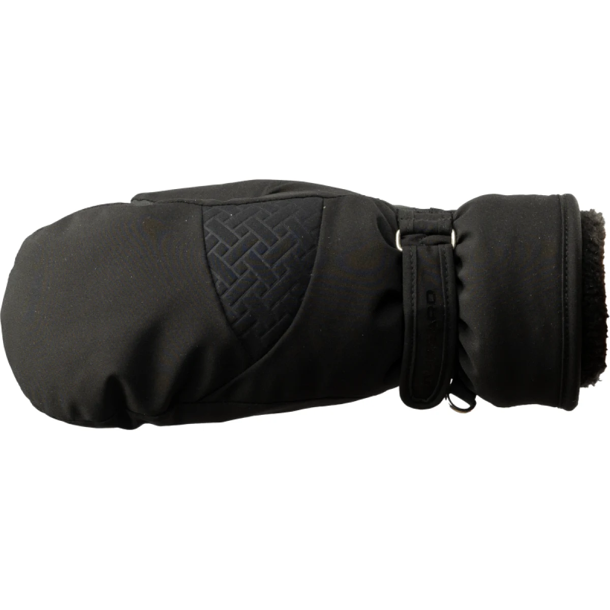 Juniorské lyžiarske rukavice palčiaky BLIZZARD Bubble junior mitten ski gloves, black · záber 2