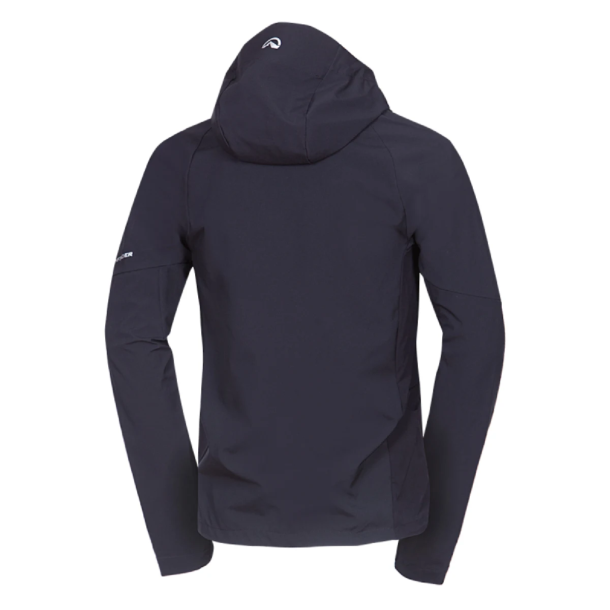 Pánska turistická softshellová bunda NORTHFINDER CIRO-269black · záber 5