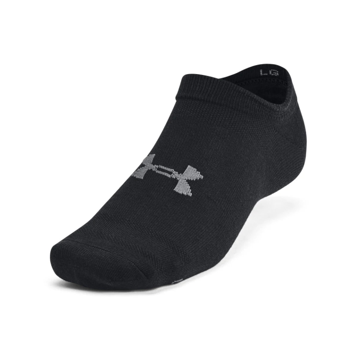 Ponožky UNDER ARMOUR 6 PACK-UA Essential No Show-BLK · záber 3