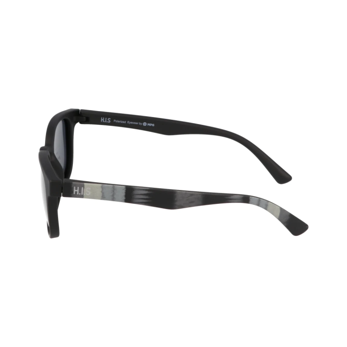 Juniorské polarizačné slnečné okuliare H.I.S. POLARIZED HPS40101-1, black, smoke POL, 45-16-126 · záber 4