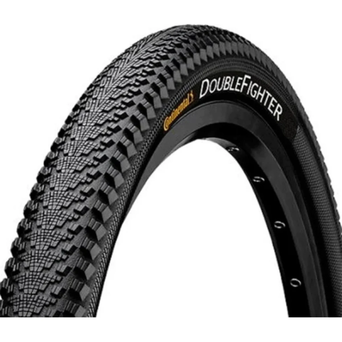 Plášť na bicykel CONTINENTAL Double Fighter III 20x1,75 · záber 1