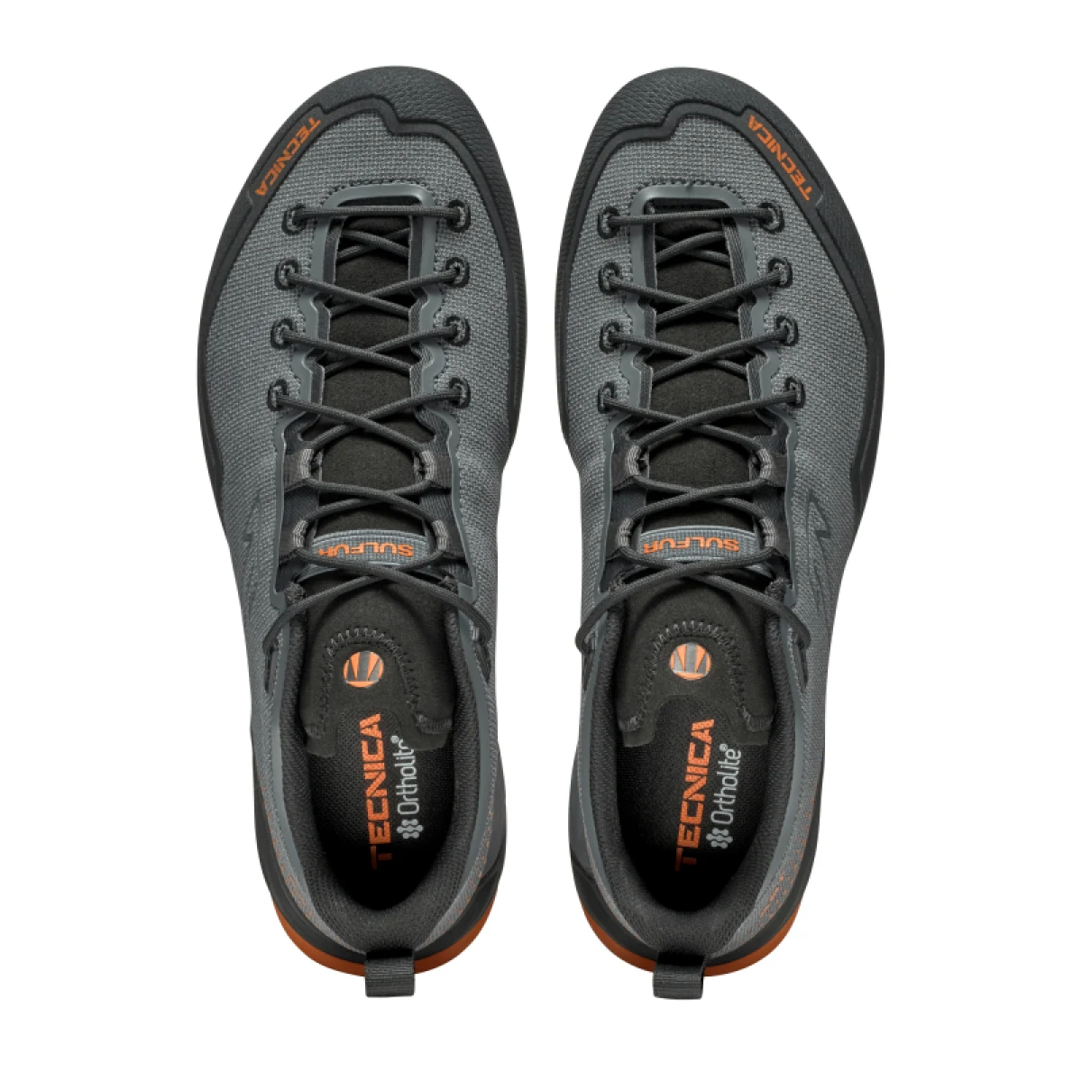 Pánska nízka turistická obuv TECNICA Sulfur S Ms graphite burnt orange · záber 4