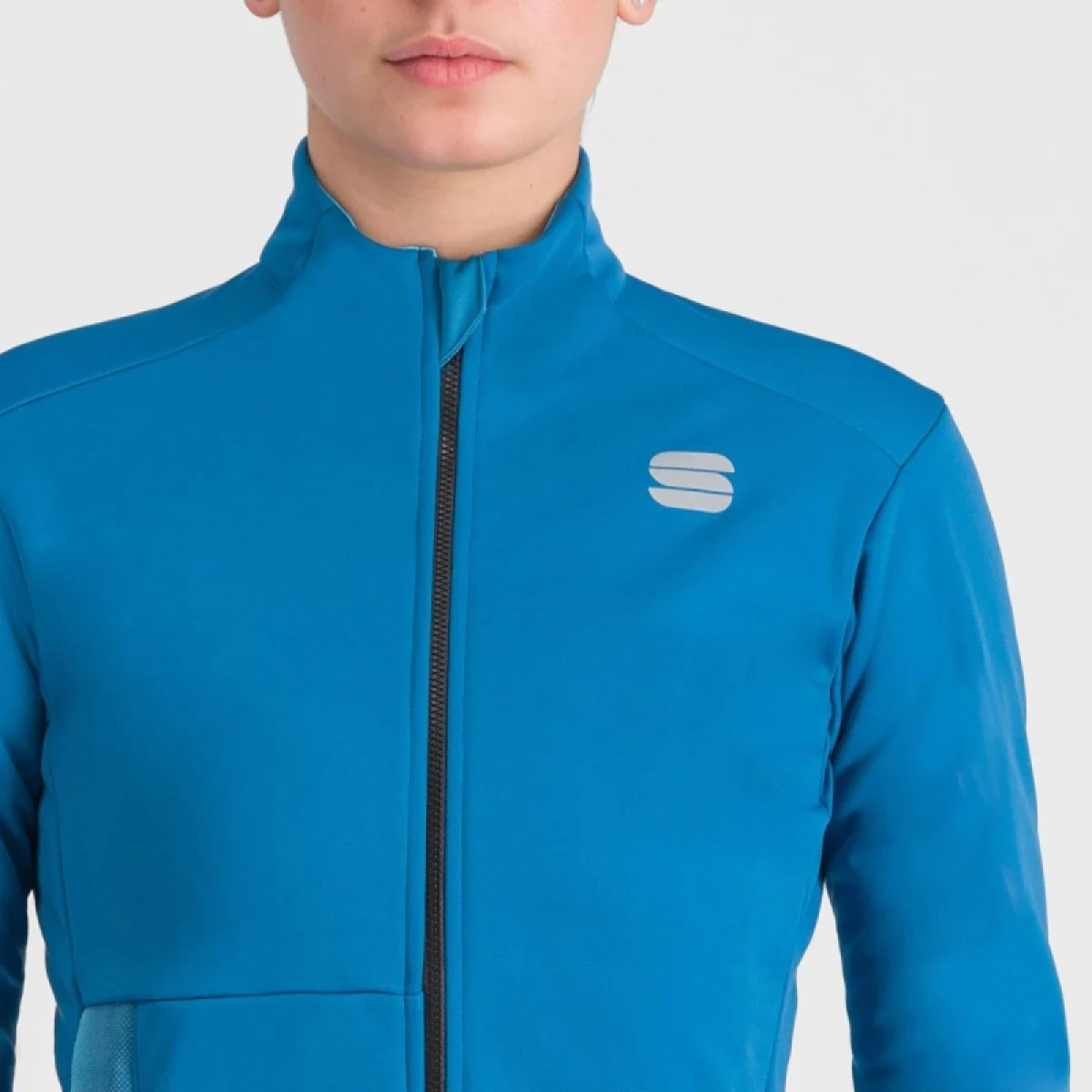 Dámska cyklistická bunda SPORTFUL Super w jacket, berry blue · záber 5