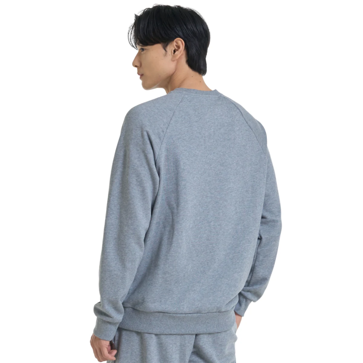 Pánska zateplená mikina UNDER ARMOUR UA Rival Fleece Crew-GRY I · záber 3