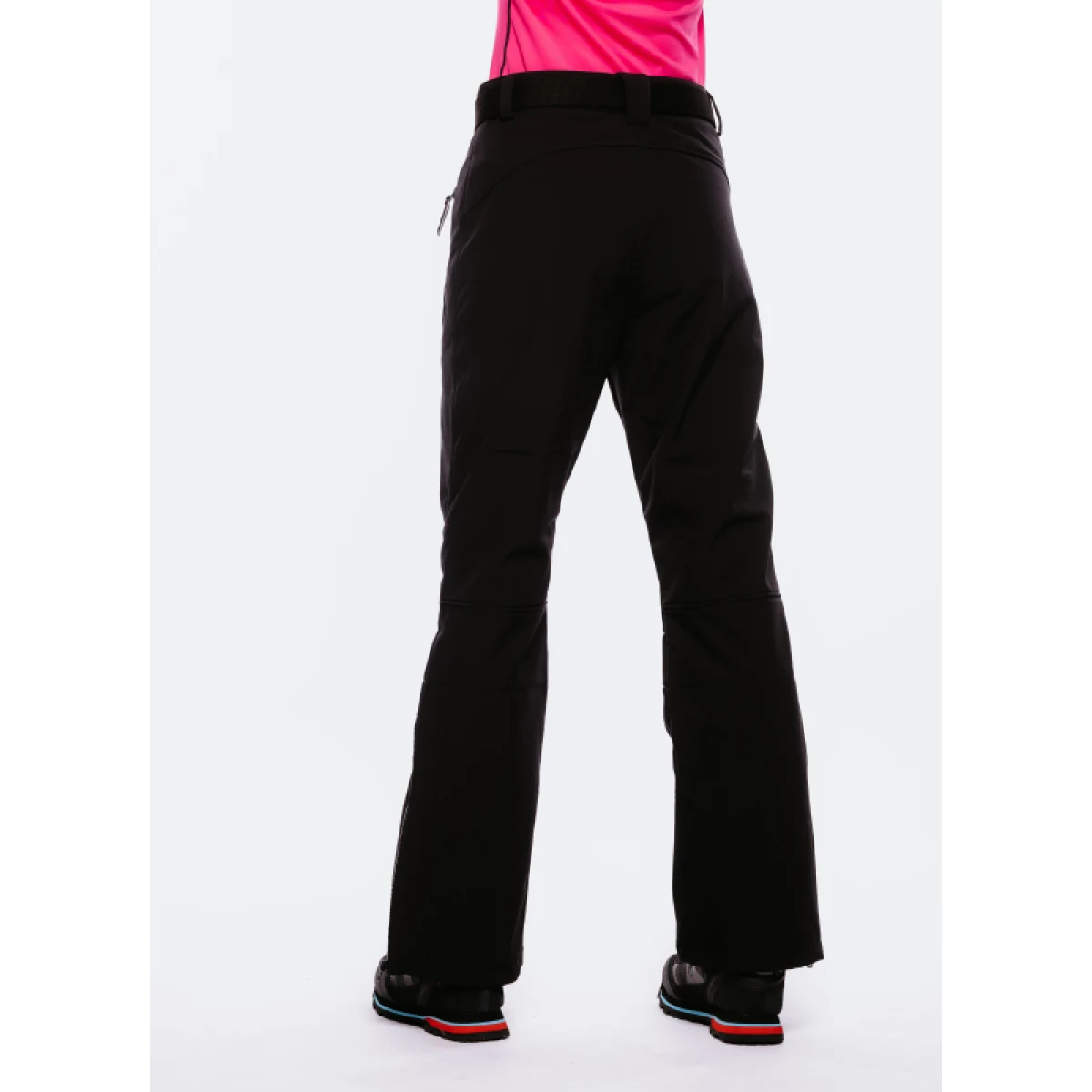 Dámske lyžiarske softshellové nohavice AUTHORITY SP-GLAM pants W black · záber 4