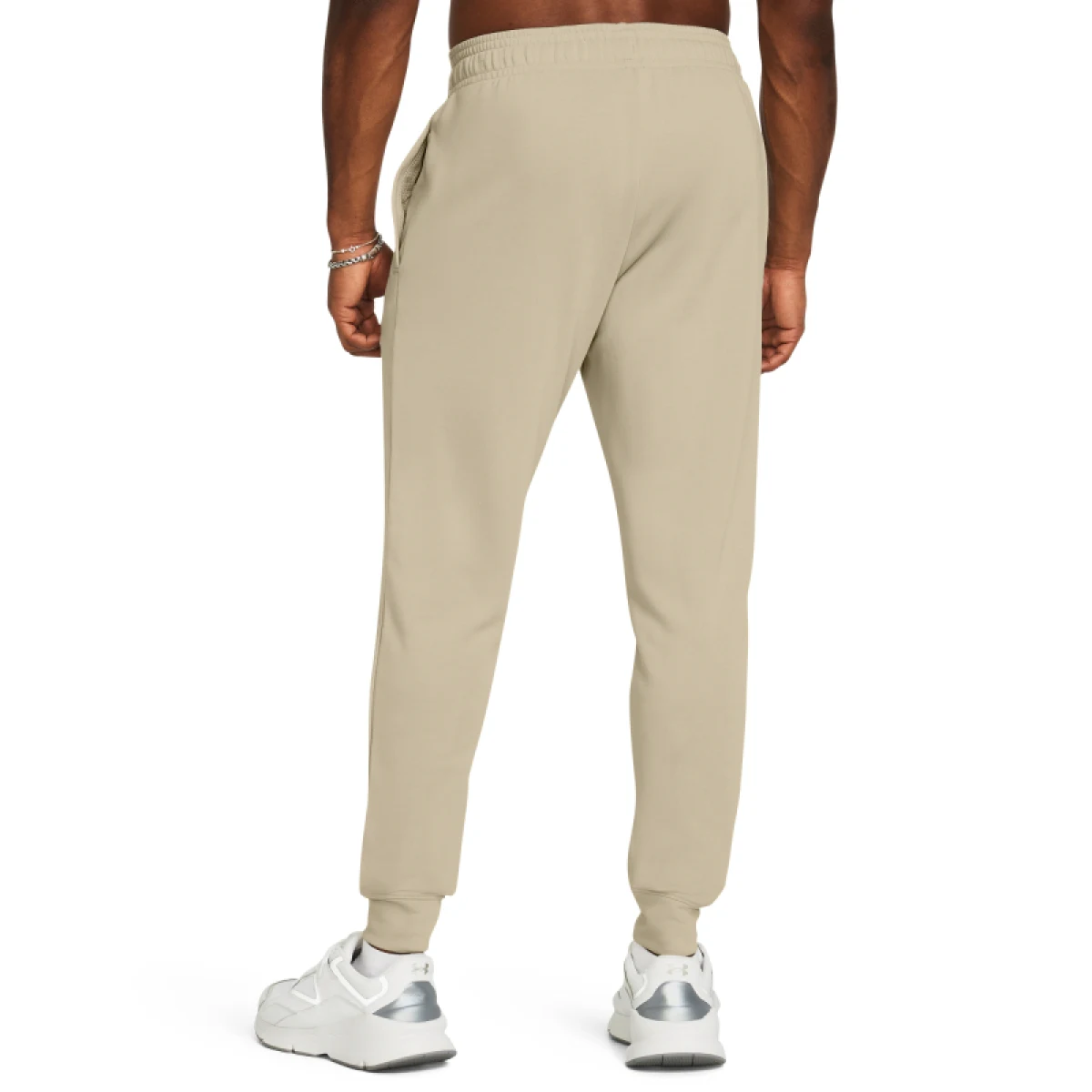 Pánske tepláky UNDER ARMOUR UA Rival Terry Jogger-BRN · záber 3