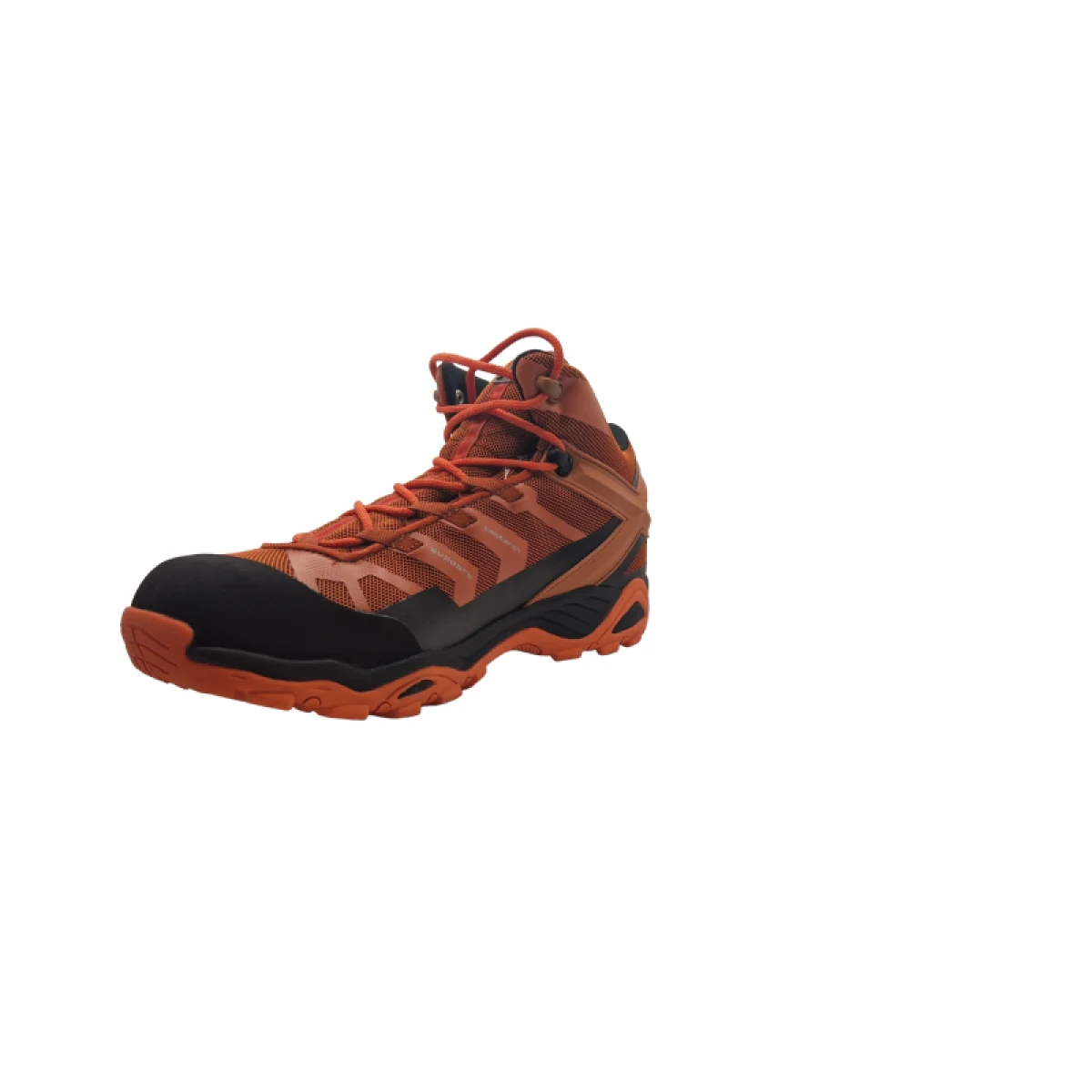 Pánska členková turistická obuv EVERETT Rinnan red orange black · záber 5