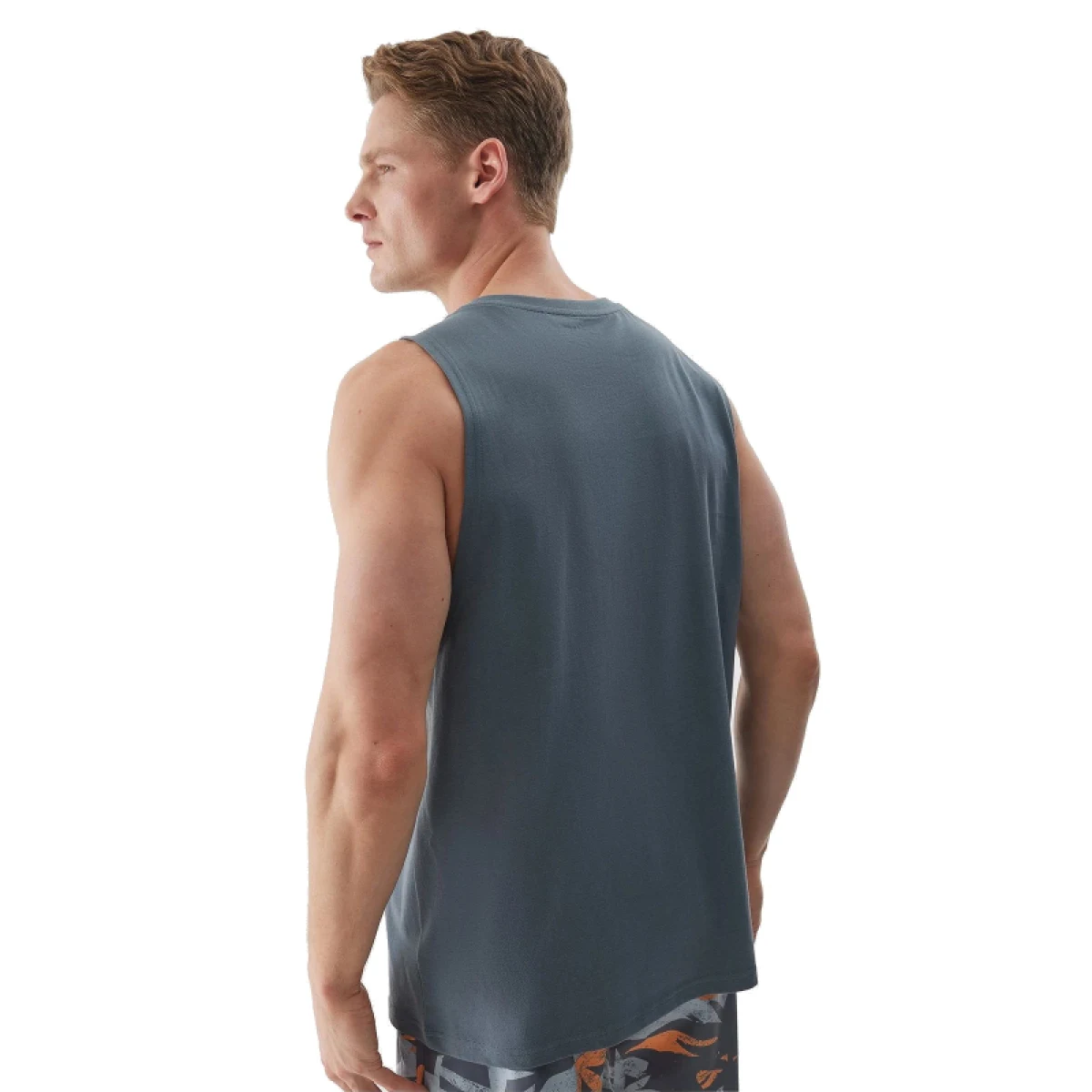 Pánske tielko 4F TSHIRT-4FWSS24TTSHM1319-22S-ANTHRACITE · záber 4