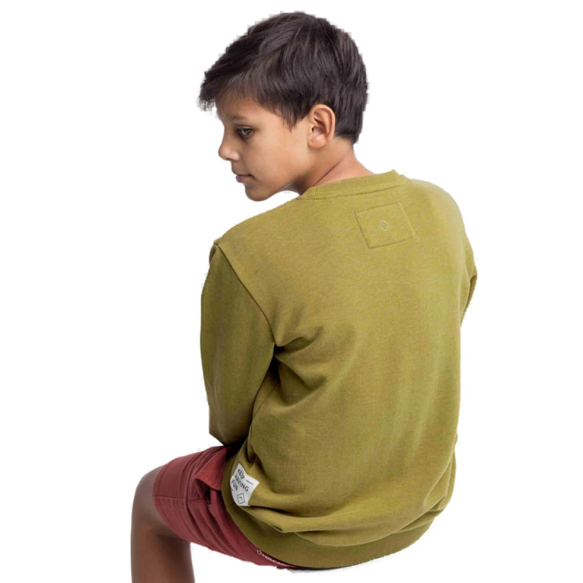 Chlapčenská mikina VOLCANO B-ANDY JUNIOR 306 OLIVE · záber 4