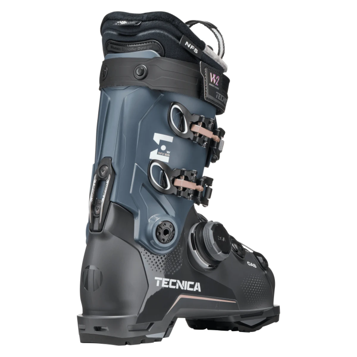 Dámske lyžiarky na zjazdovku - on piste TECNICA Mach BOA MV 85 W GW, race grey · záber 5