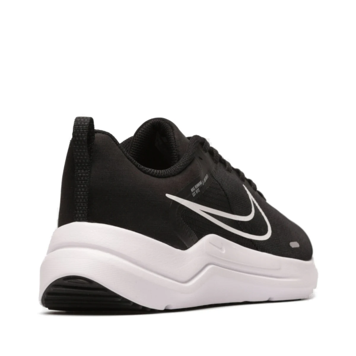 Pánska športová obuv (tréningová) NIKE Downshifter 12 black dark smoke grey pure platinum white · záber 4