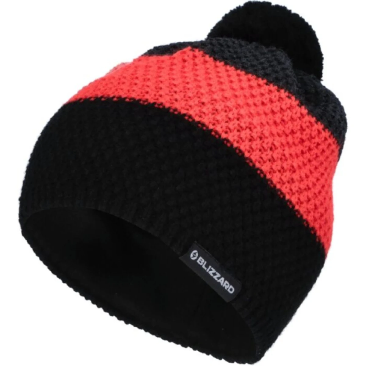 Zimná čiapka BLIZZARD Silvretta, black cherry red grey · záber 1