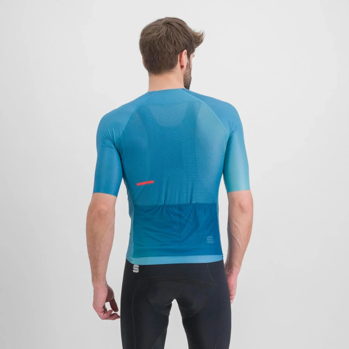 Pánsky cyklistický dres s krátkym rukávom SPORTFUL Light pro jersey, shaded berry blue · záber 3