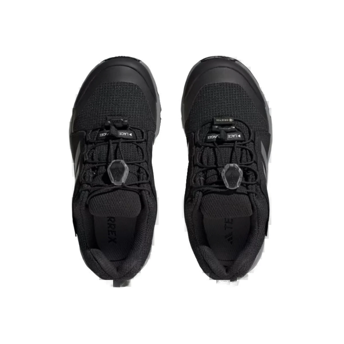 Juniorská nízka turistická obuv ADIDAS TERREX GTX K CBLACK GRETHR CBLACK · záber 3