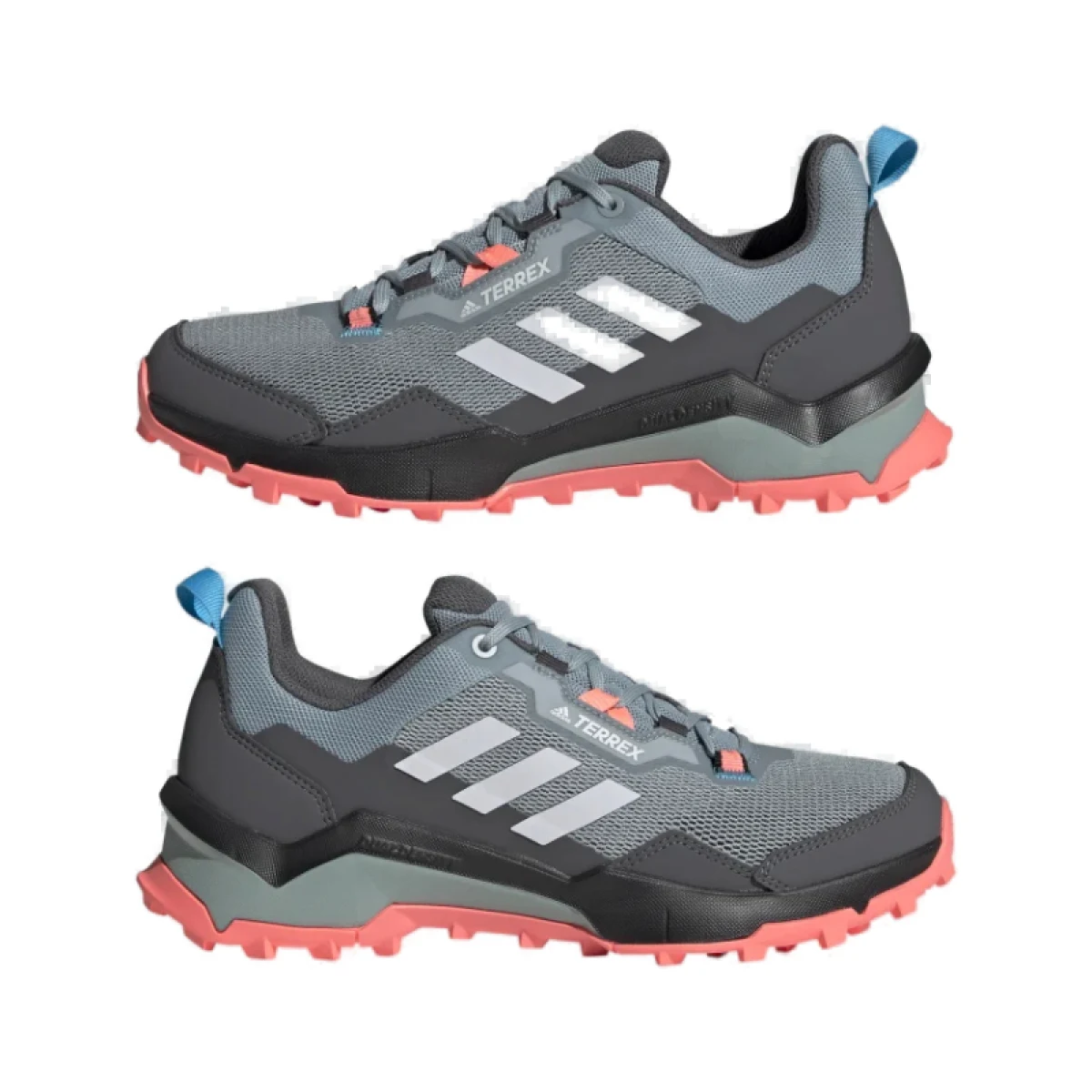 Dámska nízka turistická obuv ADIDAS Terrex AX4 magic grey dash grey acid red · záber 5