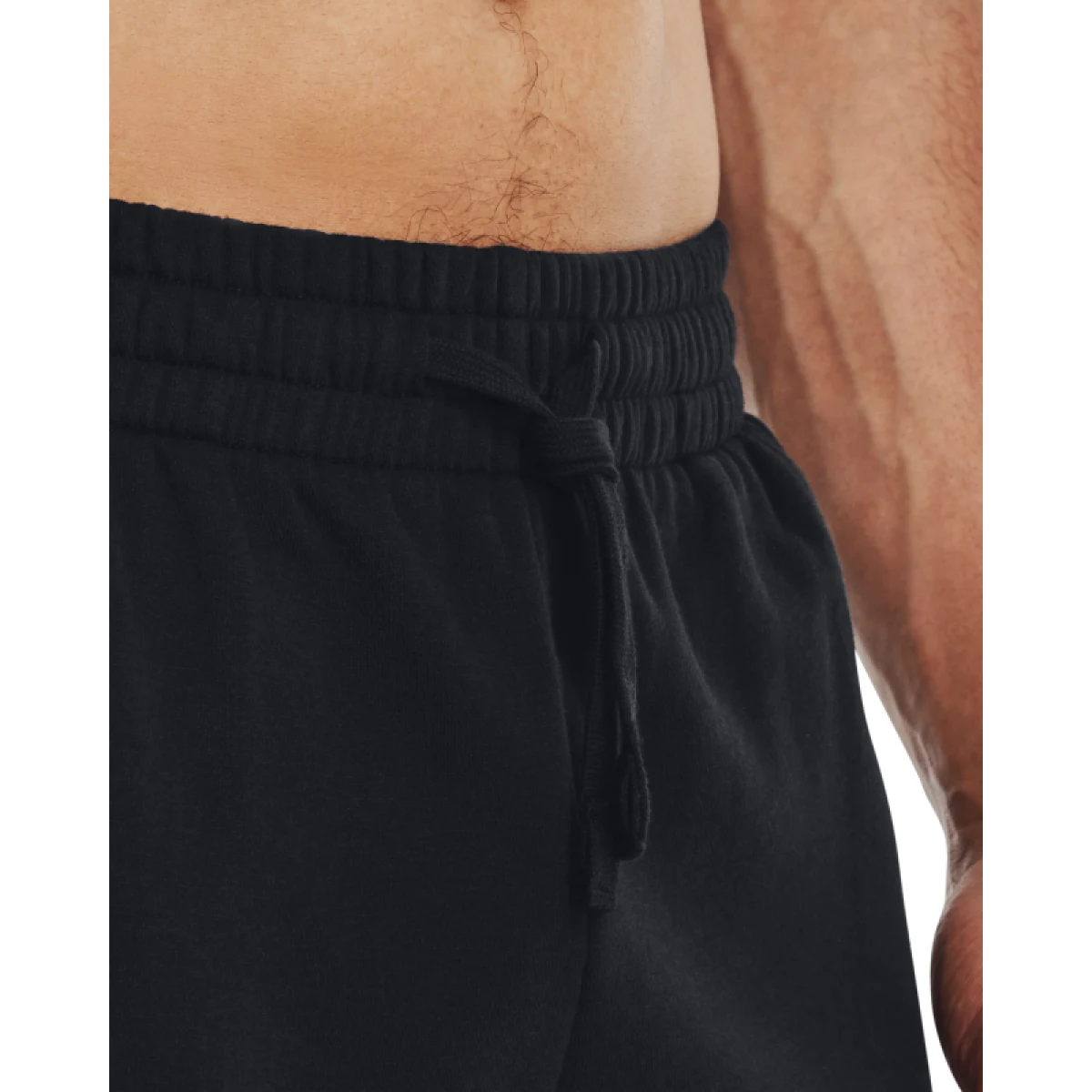 Pánske zateplené tepláky UNDER ARMOUR UA Rival Fleece Cargo Jogger-BLK · záber 2
