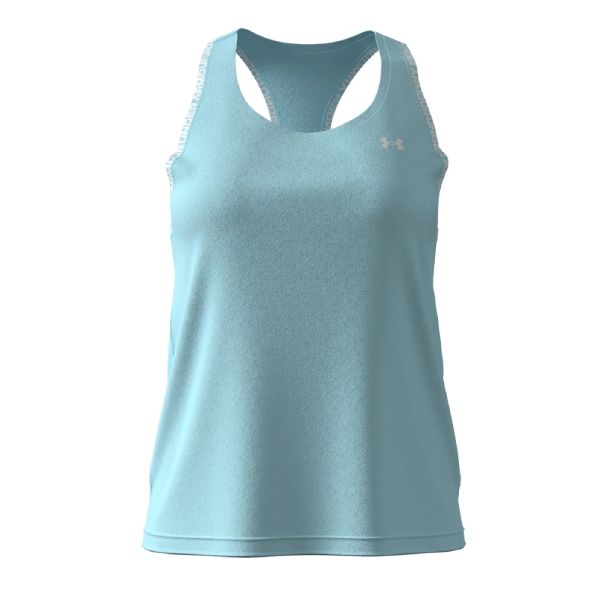 Dámske tréningové tielko UNDER ARMOUR Tech Knockout Tank-BLU · záber 3