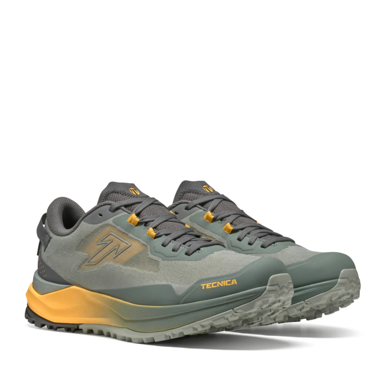 Pánska nízka turistická obuv TECNICA Spark S GTX, dark green light yellow · záber 4