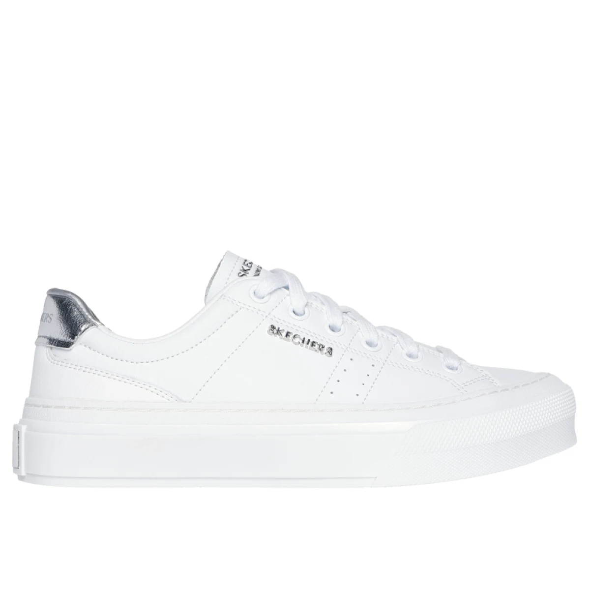 Dámska rekreačná obuv SKECHERS Selene Sophisticated Style W white silver · záber 2