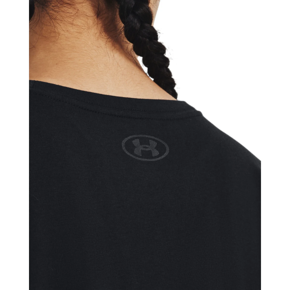 Dámske tréningové tričko s krátkym rukávom UNDER ARMOUR UA MAKE ALL HEAVYWEIGHT SS -BLK · záber 3