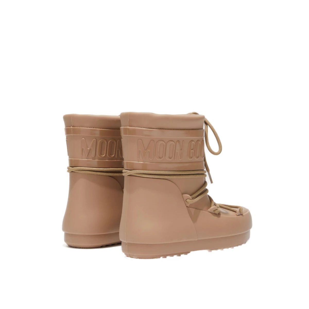 Dámske gumáky MOON BOOT RAIN BOOTS LOW, 003 praline · záber 2