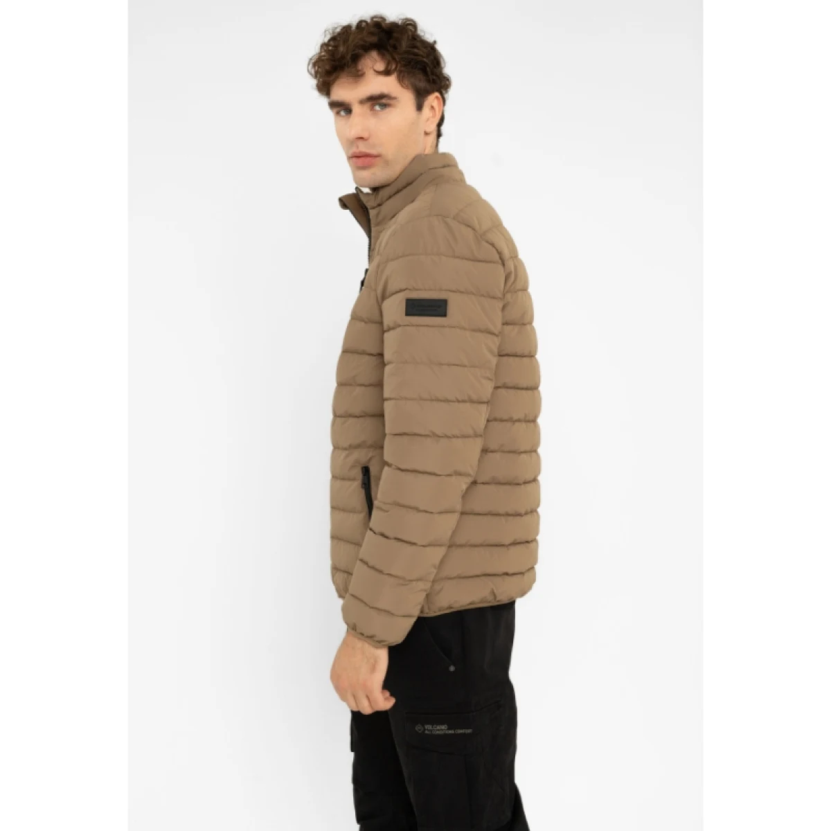 Pánska bunda VOLCANO J-BENZ-102-BEIGE · záber 4