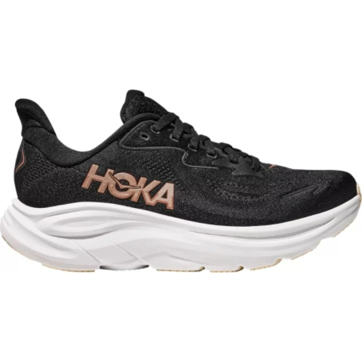 Dámska bežecká obuv HOKA Clifton 10 W black rose gold · záber 1