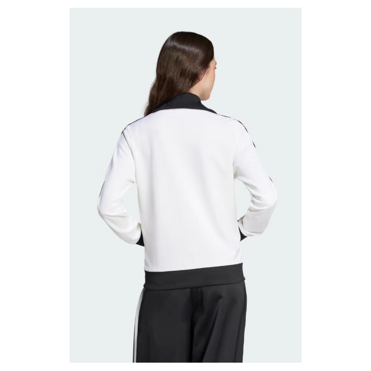 Dámska mikina so zipsom ADIDAS ORIGINALS CLASSIC TT-WHITE · záber 2