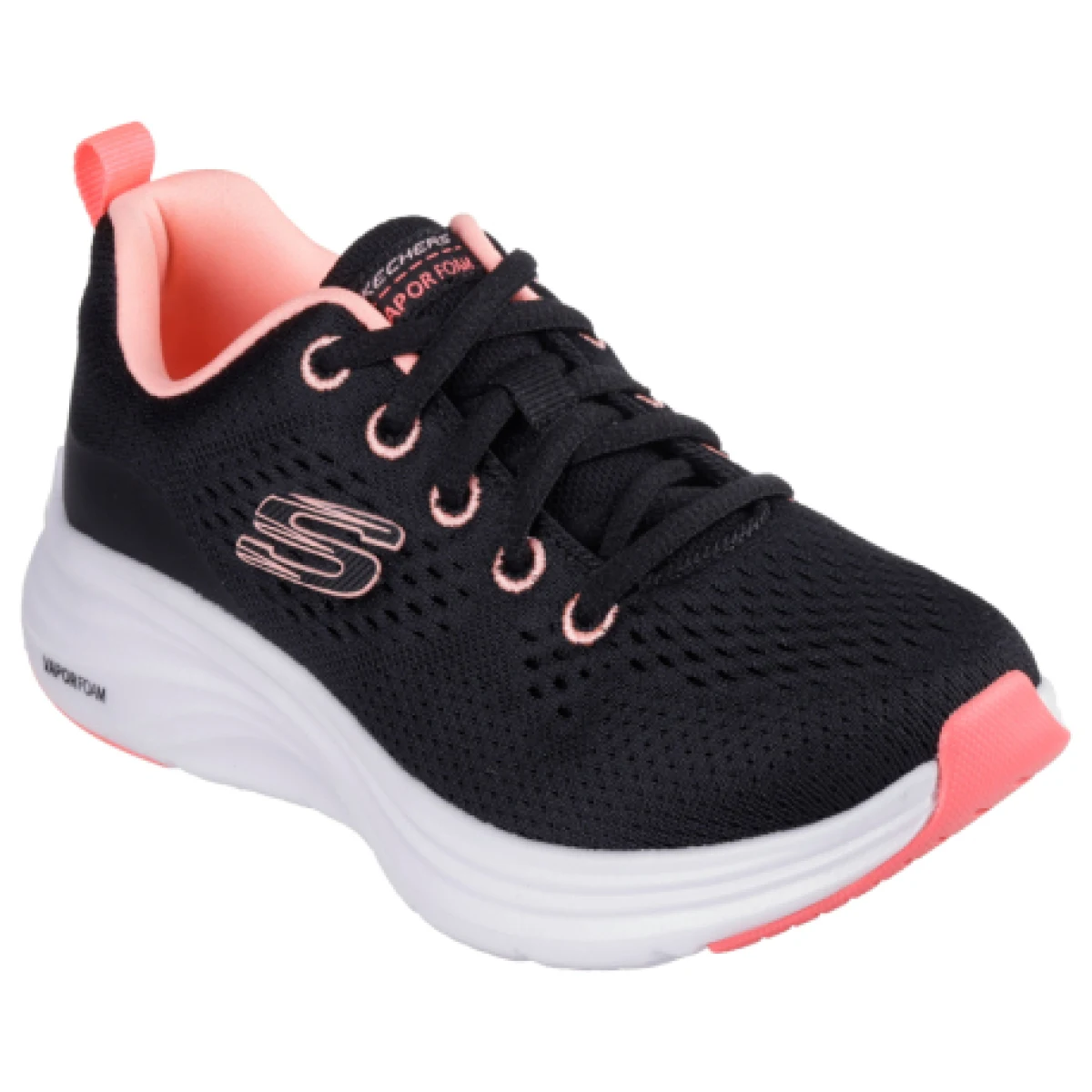 Dievčenská rekreačná obuv SKECHERS Vapor Foam Brisk Quick Jr black pink · záber 1
