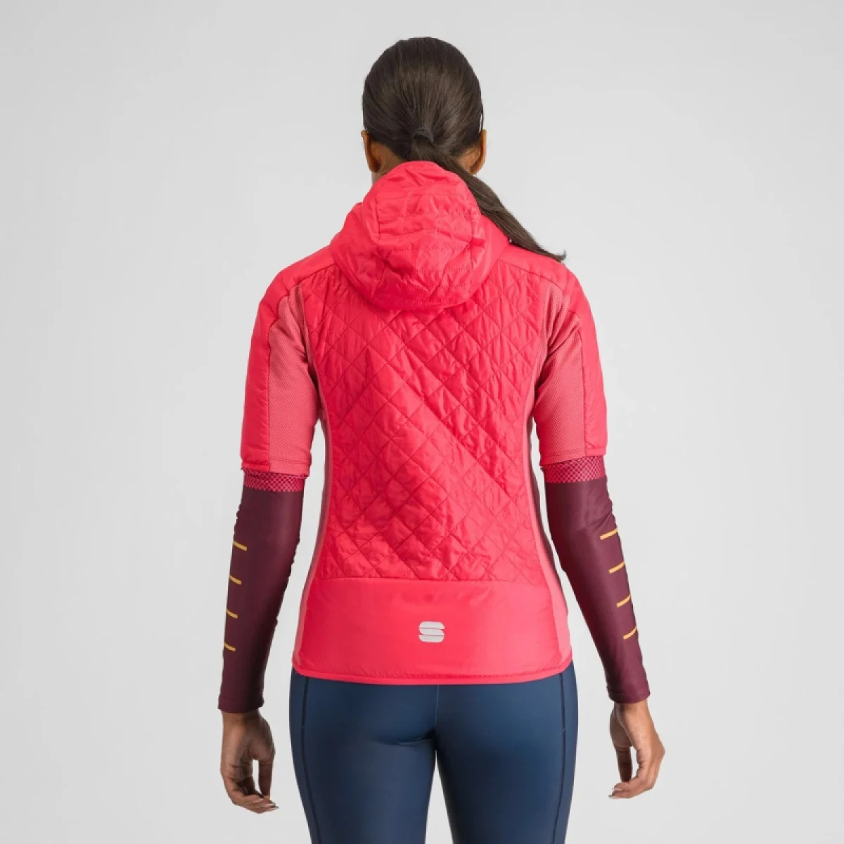 Dámska bežecká bunda SPORTFUL Rythmo w puffy, raspberry raspberry · záber 3